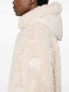 save the duck - Angelica beige faux fur with hood - 1