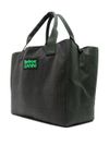 barbour - Borsa shopping in cotone verde Barbour x Ganni - 4