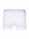 diesel - Pack of 3 white cotton boxer briefs with logo - 2