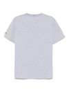 mc2 saint barth - T-shirt Arnott in cotone grigio con stampa - 1