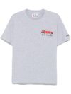 mc2 saint barth - T-shirt Arnott in cotone grigio con stampa