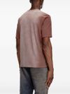 diesel - T-shirt in cotone beige sfumata - 3