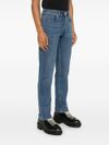 john richmond - Jeans slim in cotone con placca logo - 4