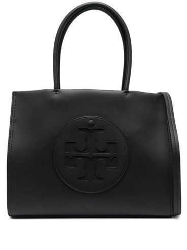 TORY BURCH - Borsa shopping Ella piccola in pelle bio con logo