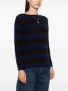 be you - Striped cashmere crew neck sweater - 8