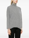 vanise - Maglia Giuly in cashmere con orlo asimmetrico - 7