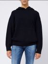 msgm - Maglione in lana e cashmere con cappuccio - 5