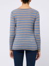 be you - Maglia in cashmere a righe orizzontali - 5