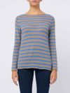 be you - Maglia in cashmere a righe orizzontali - 6