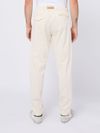 white sand - Cotton Trousers with belt - 4