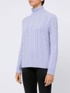 be you - Maglione in cashmere intrecciato - 5