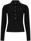 pinko - Black Portafoto polo with buttons