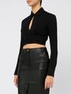 pinko - Short black Evreux shirt - 1