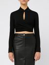 pinko - Short black Evreux shirt - 2