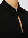 pinko - Short black Evreux shirt - 4