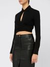 pinko - Short black Evreux shirt - 5