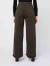 pinko - Brown cotton Preludio flared pants - 6