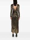 twinset - Laminated long dress - 3