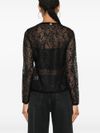 twinset - Fine long sleeves knit with lace effect - 2