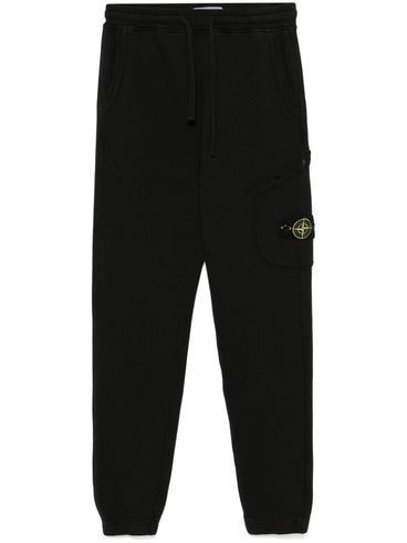 STONE ISLAND - Cotton sweatpants with pocket