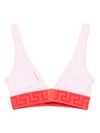 versace - Logo bra with stretch-design - 2