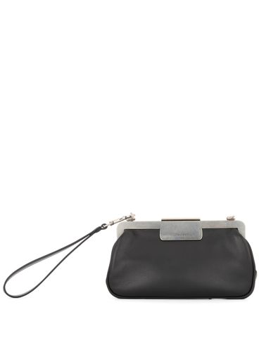 MAX MARA - Borsa Clasps extra small in pelle