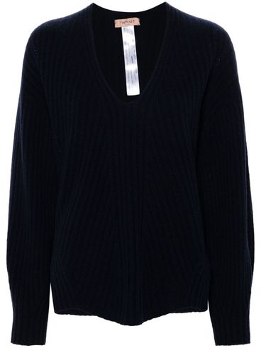 TWINSET - Knitted construction jumper