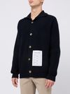 amaránto - High neck button-up sweater - 1