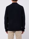 amaránto - High neck button-up sweater - 3