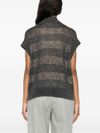 brunello cucinelli - Knitted construction jumper - 2