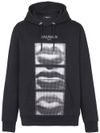 balmain - Logo hoodie