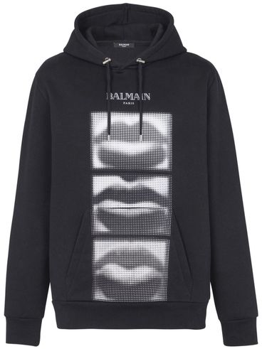 BALMAIN - Logo hoodie