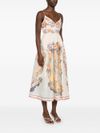 zimmermann - Abito Midi Tallow Multicolore - 3