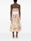 zimmermann - Abito Midi Tallow Multicolore - 4