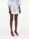 zimmermann - Shorts pervinca Everley con cintura - 3