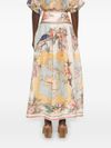 zimmermann - Gonna midi multicolore Tallow - 3