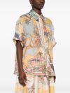 zimmermann - Camicia in ramia multicolore Tallow - 4