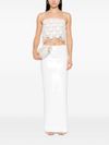 rotate - Cropped top with sequins and straps - 2