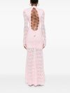 rotate - Flared lace long dress - 4