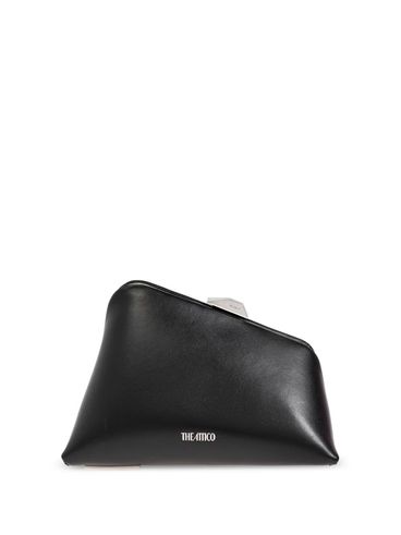 THE ATTICO - Mini Midnight clutch in black calfskin leather