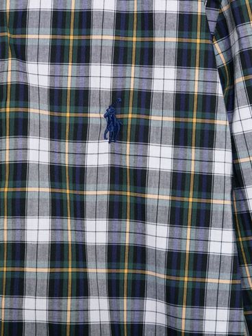 POLO RALPH LAUREN - Checked motif scarf