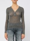 pinko - Metallic Perlage sweater - 2