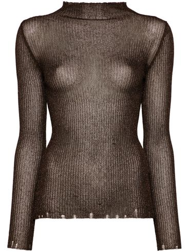 PINKO - Metallic Pungente jumper