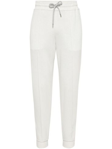 BRUNELLO CUCINELLI - Pantaloni jogger in misto cashmere