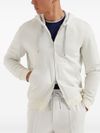 brunello cucinelli - Hooded sweatshirt with zipper - 3