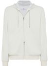 brunello cucinelli - Hooded sweatshirt with zipper