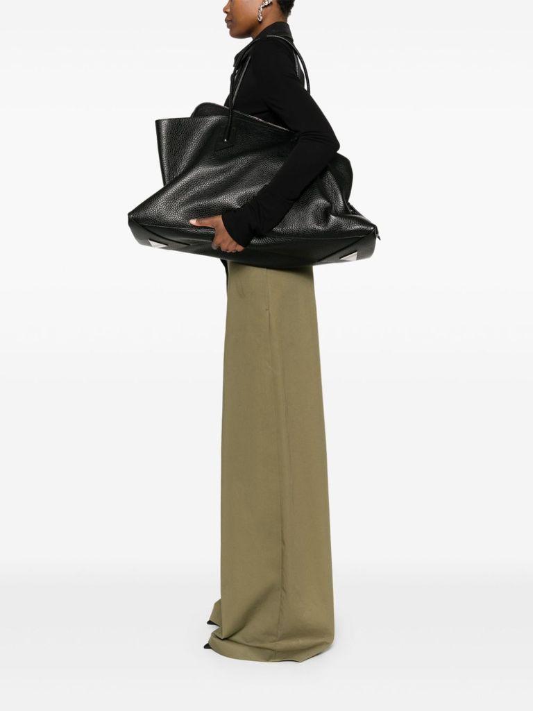 ハンドバッグ The Attico Handbag The Attico Black 'La Passeggiata Medium' Top Handle Bag The
