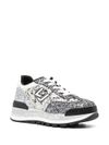 liu jo - Sneakers effetto lurex con logo - 3