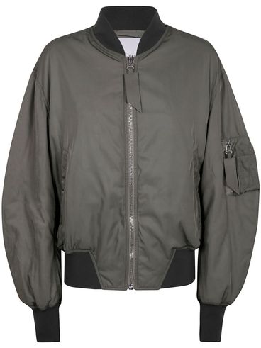 THE ATTICO - Bomber verde con tasca