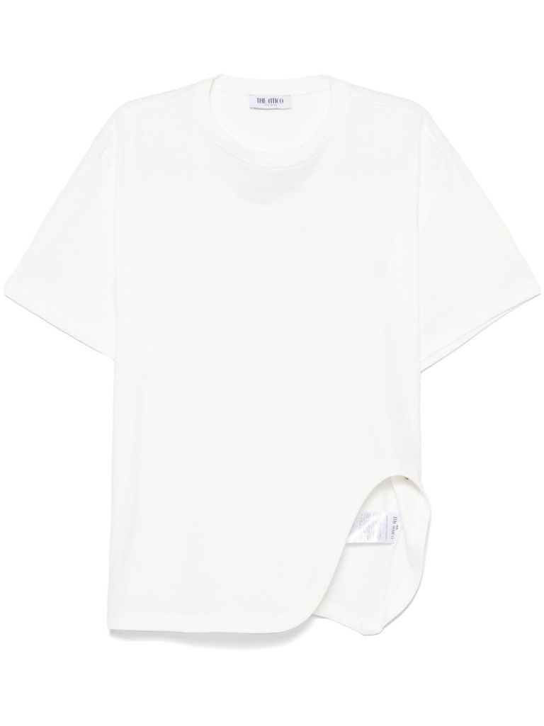 Attico Short-sleeved T-shirt In White